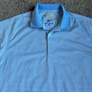 Donald Ross Golf Polo Shirt Large Minneapolis Golf Club Minnesota Blue